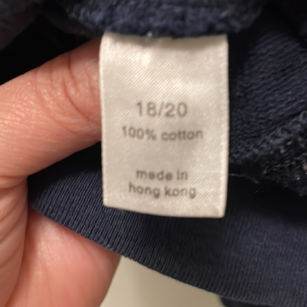 Lane Bryant Blue Cotton Hooded Workout Yoga Pullover Top 18/20 - Picture 5 of 7